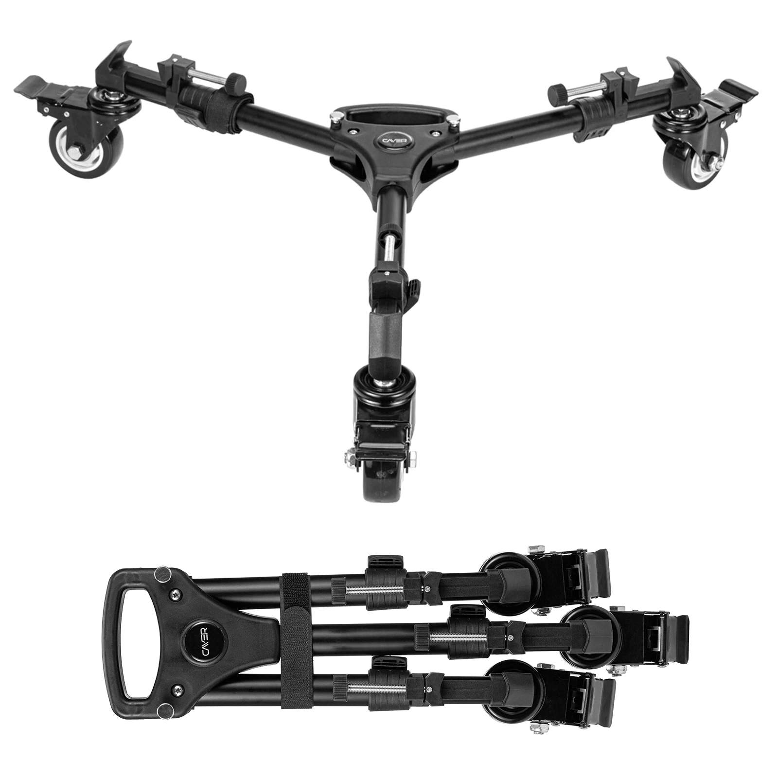 Cayer TD03 Профессиональная Алюминиевая DSLR цифровая камера трековое колесо автомобильный Видео слайдер штатив тележка для видеосъемки пленка