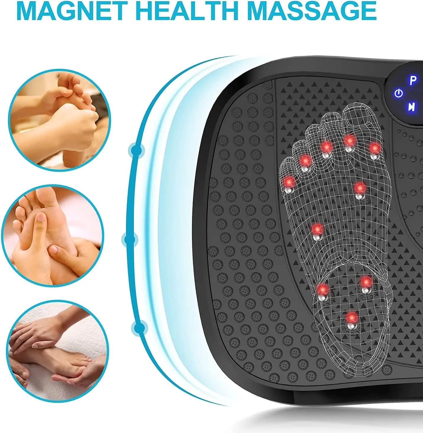 Cardio Training 4d Vibration Plate Exercise Body Massage Shapers Vibration Platform Machines For Vibrating Fitness