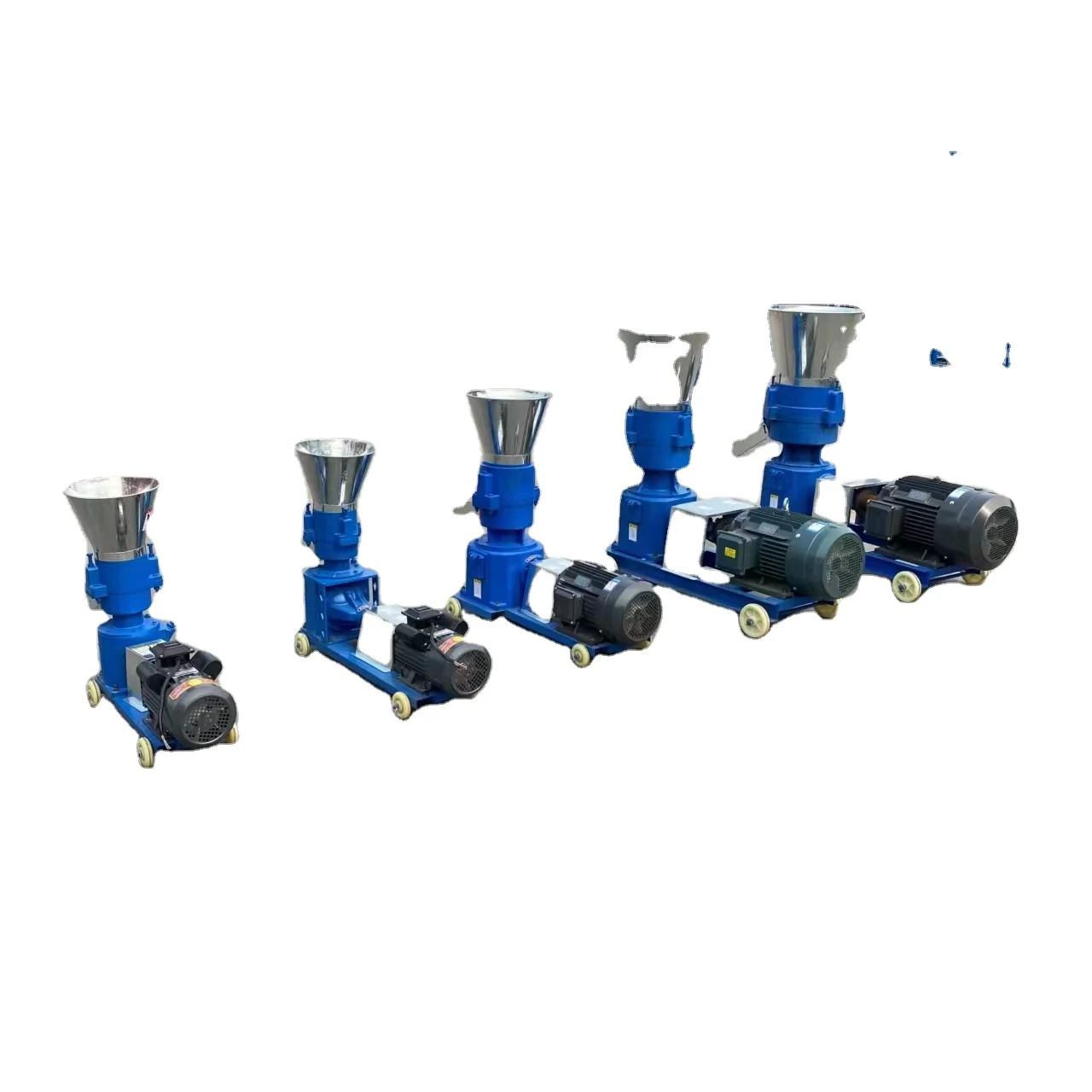 260-15KW pellet making machine flat die pellet machine
