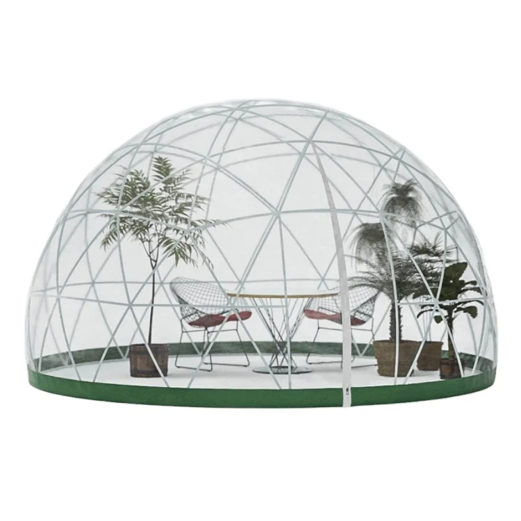 18 Ft Half Windproof Kiosk Folding Portable Dinner Homes Eco Design Custom Geodesic Dome Tent For Wedding