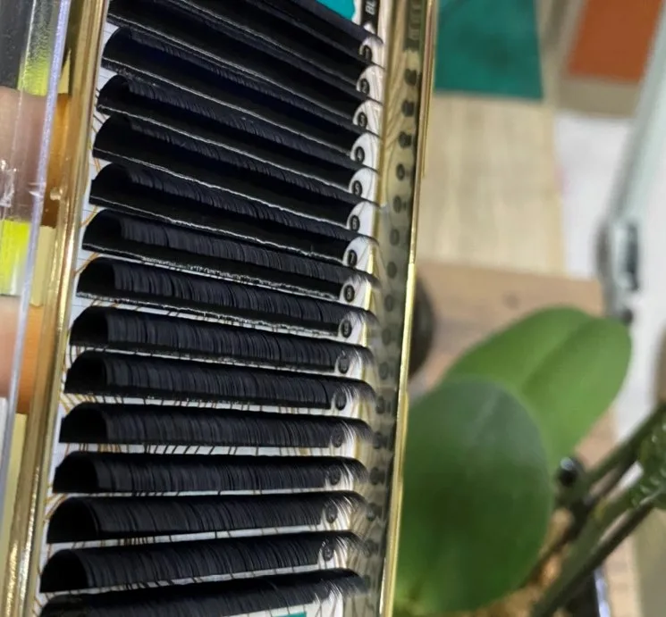 
hot sale!!! Super premium coffee fiber mink & silk eyelash extension tray good quality Korea of the manufacturing in Vietnam 