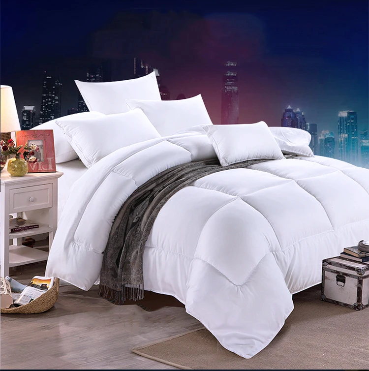 JR711 Soft Warm Queen Size Polyester Filling Quilt Hotel Beddings Microfiber Duvet