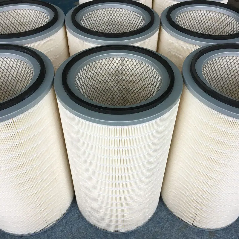 Customized Industrial Powder Dust Removal Filter Wood pulp fiber air filter cartridge