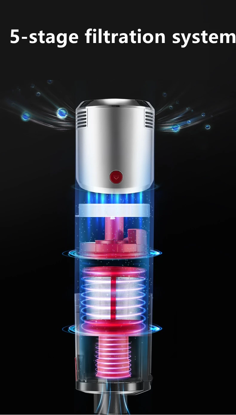 Handheld Cordless Vacuum Cleaner Portable Rechargeable Home Dust Collector wireless Stick Vacuums