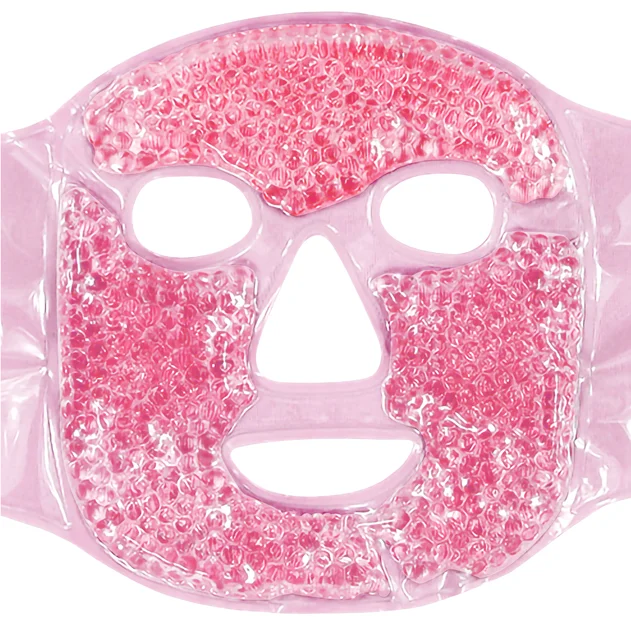 OEM 1PCS Cold Hot Compress Gel Ice Facial Mask with Gel Beads Reduce Eye Puffiness Relief Face Puffiness Sleeping Therapeutic