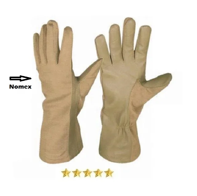 Перчатки пилота Nomex, перчатки пилота с сенсорным пальцем