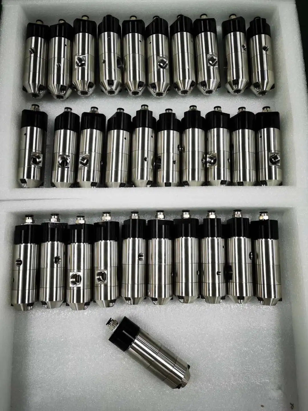 Stainless steel stable dispensing precision high pressure valve