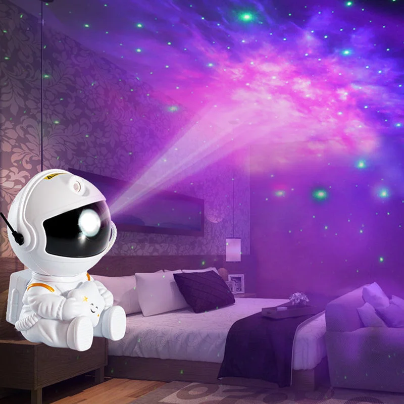 2023 NEW Astronaut Projector Starry Sky Galaxy Stars Projector Night Light LED Lamp for Bedroom Room Decor Decorative Nightlight
