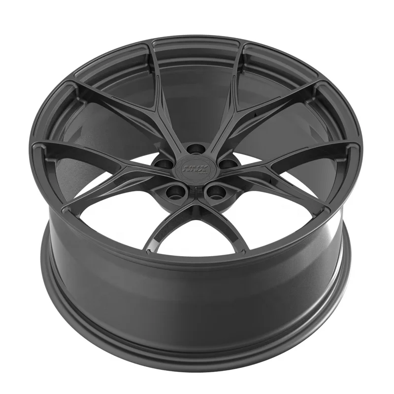 for Luxury cars Forged wheels 17 18 19 20 21 inch new design matte black aluminum alloy car rim 4 holes 5 holes 9J 10J 11J 12J 12.5J