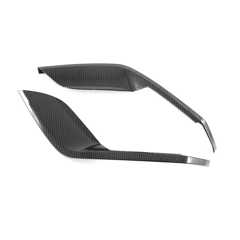 Hot Sale ABS Carbon Fiber Sheet Exterior Decoration Trim Kit Full Set For BYD Dolphin Front Fog Light Cover Rear Fog Light Cover