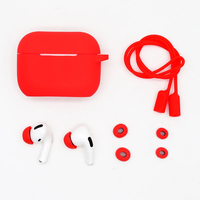 
Personalized shockproof silicone protective case for airpods airpods pro 