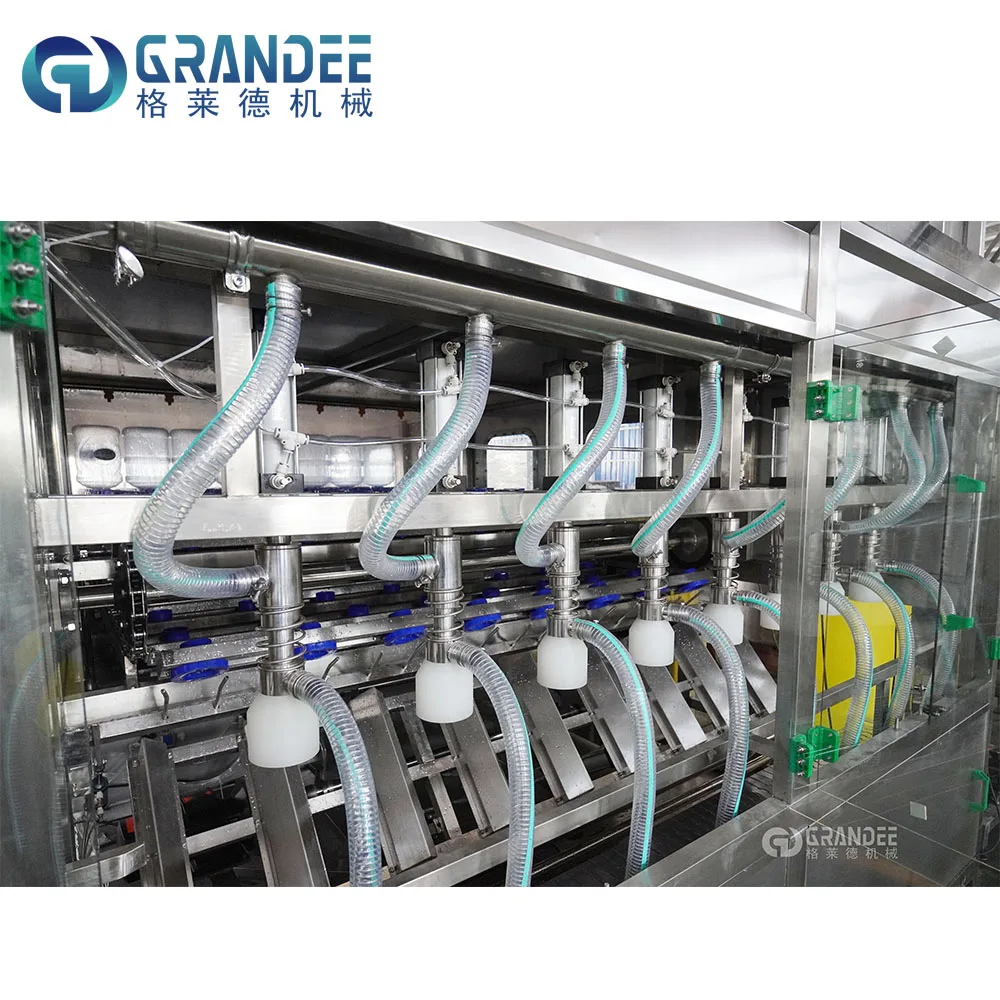 Automatic Price 20 Liter Polycarbonate Returnable Bucket 3 to 5 Gallon Bottling Water Filling Capping Machine