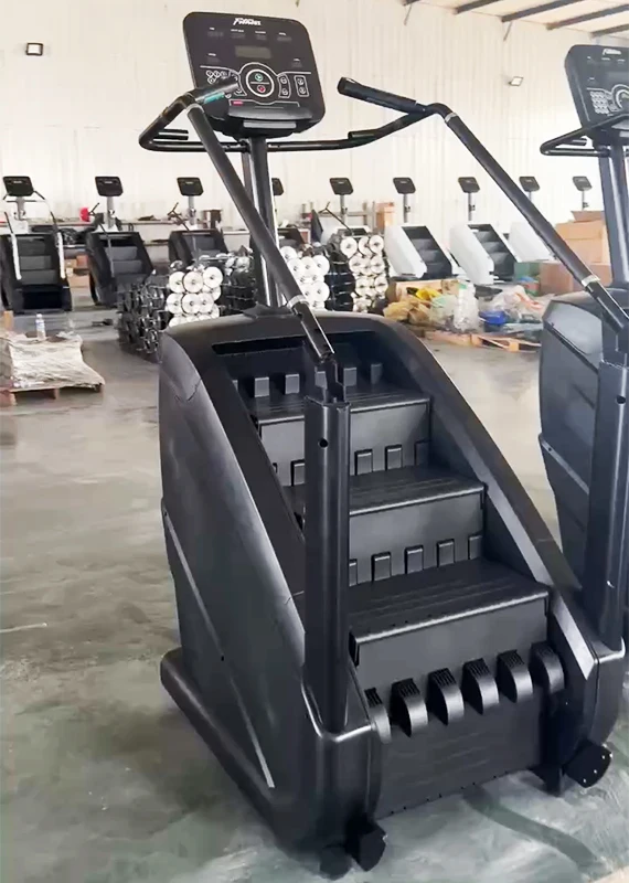 Factory Sale Professional Equipment Cardio Gym Fitness Stair Climbing Machine High end Semi-stair master