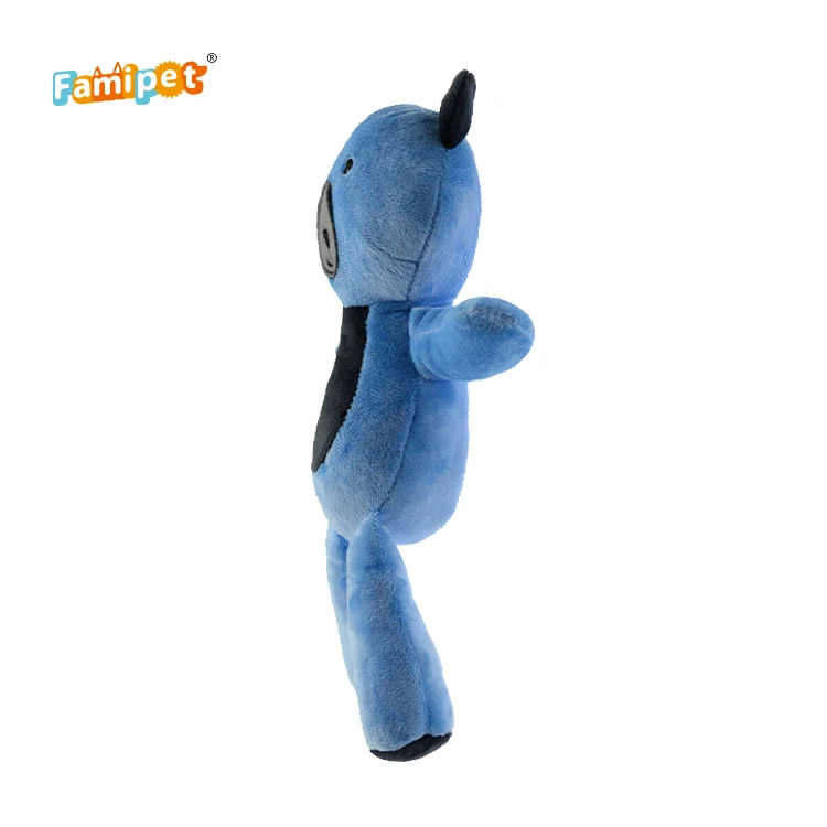 
Pet Toys Dog Supplies China Manufacture Dog Chew Toys Blue Bears 
