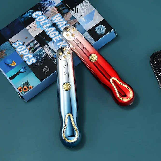 Новинка 2022 года микро-токовый массажер для глаз TikTok с EMS лифтинг и укрепляющий радиочастотный Уход за глазами косметическое устройство рождественский подарок