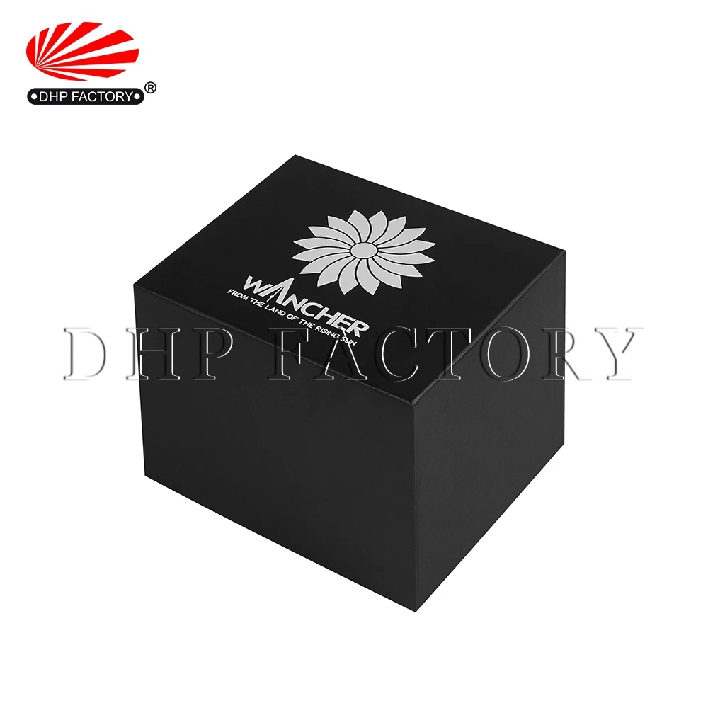 OEM brand factory wholesale rigid cardboard paper gift packaging custom made luxury watch boxes