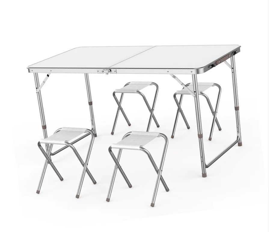 folding living room table in mdf indoor military top rectangular south africa space saver hinges with chair stand