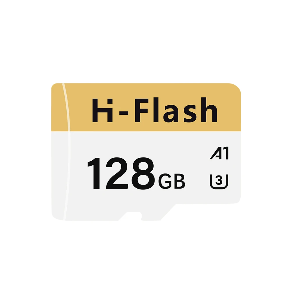 H-Flash Wholesale Custom LOGO OEM TF Card data stored 32gb 64gb 128gb 256gb 512g high speed V30 4k U3 Full Capacity storage card