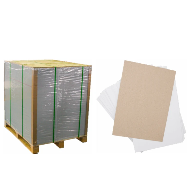 gift box duplex board paper duplex board grey back for printing and packaging