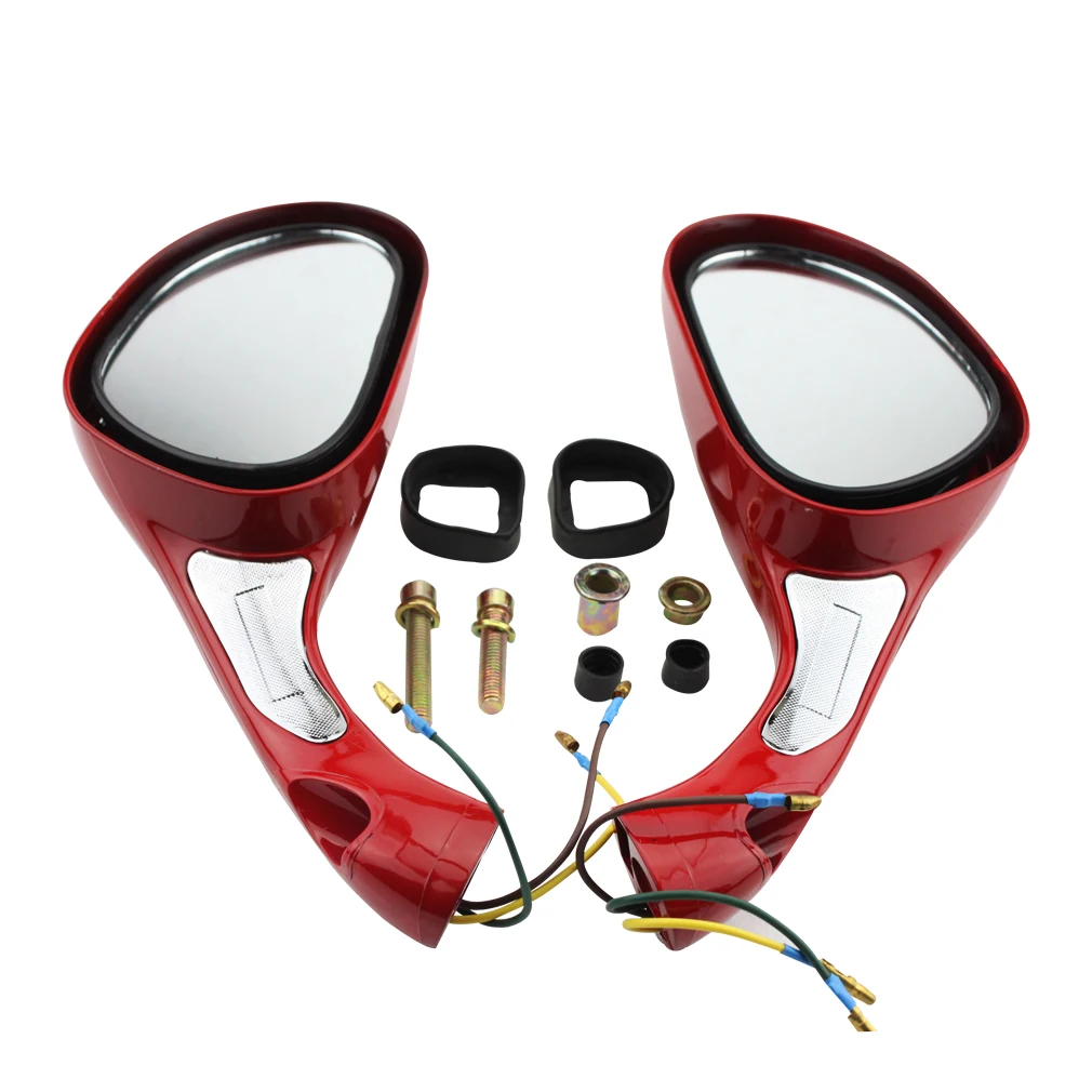 Сменные зеркала заднего вида GOOFIT 8 мм для скутера, мопеда, мотоцикла GY6 50cc 60cc 80cc 125cc 150cc