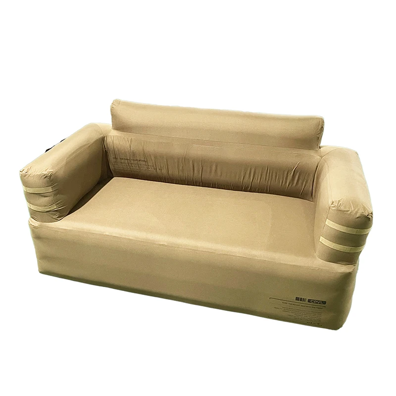 luxury inflatable sofa air couch lounge with built-in pump Luxchoice automatic inflatable chair for home outdoor camping travel
