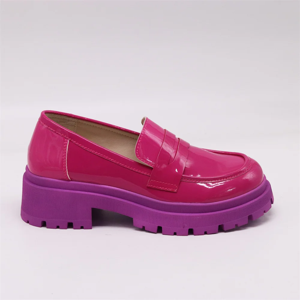 Custom Manufacturer Design Casual  Slip-On Ballerina Flat Driving Loafer Women Walking Custom Casual Loafer Shoes