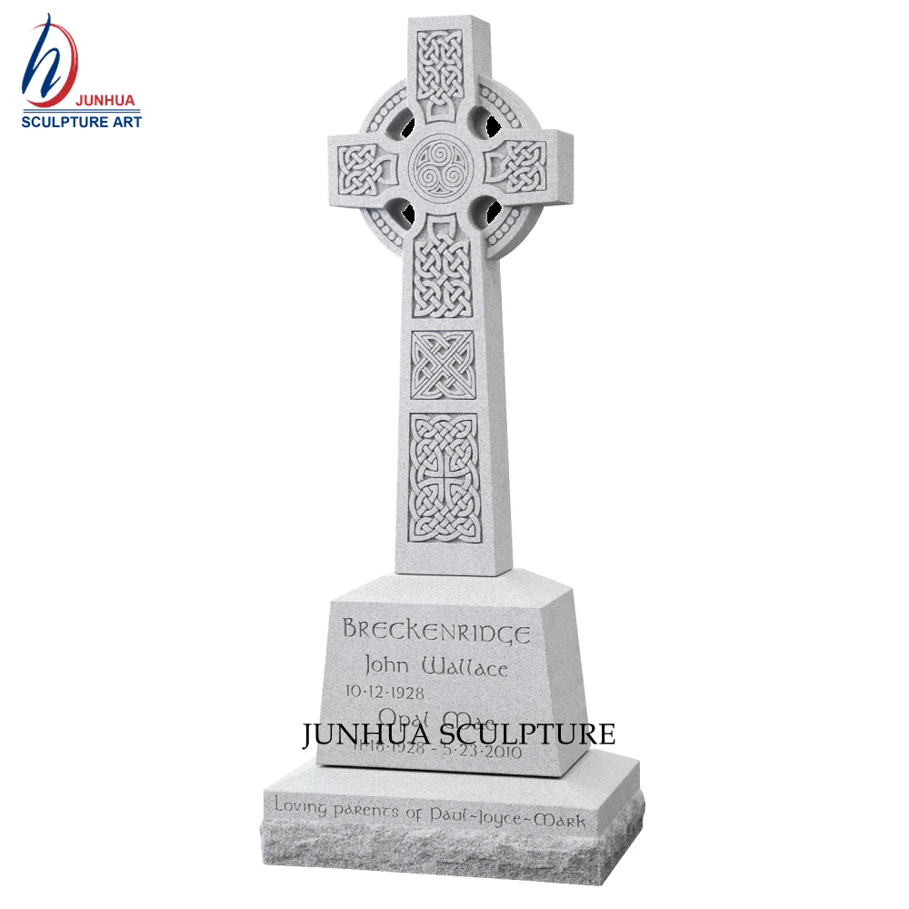 Cemetery granite monument marble stone Celtic cross headstone for sale