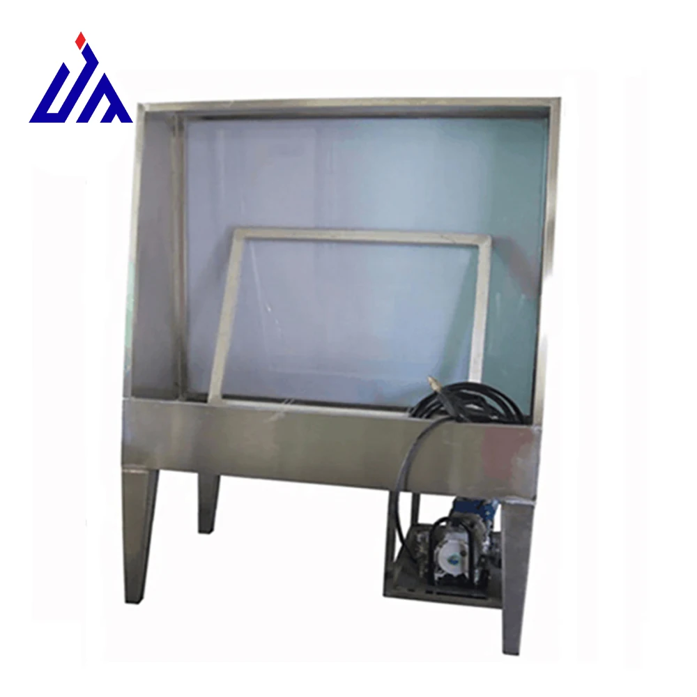 silk screen emulsion washing out washing  tank  washout booth  for  screen  printing