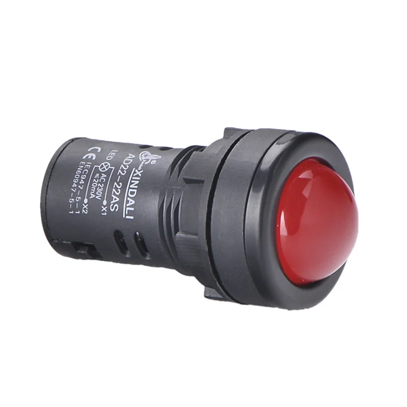 AD22-22AS electric machine LED long life equipment indicator light 24 volt led signal lamp