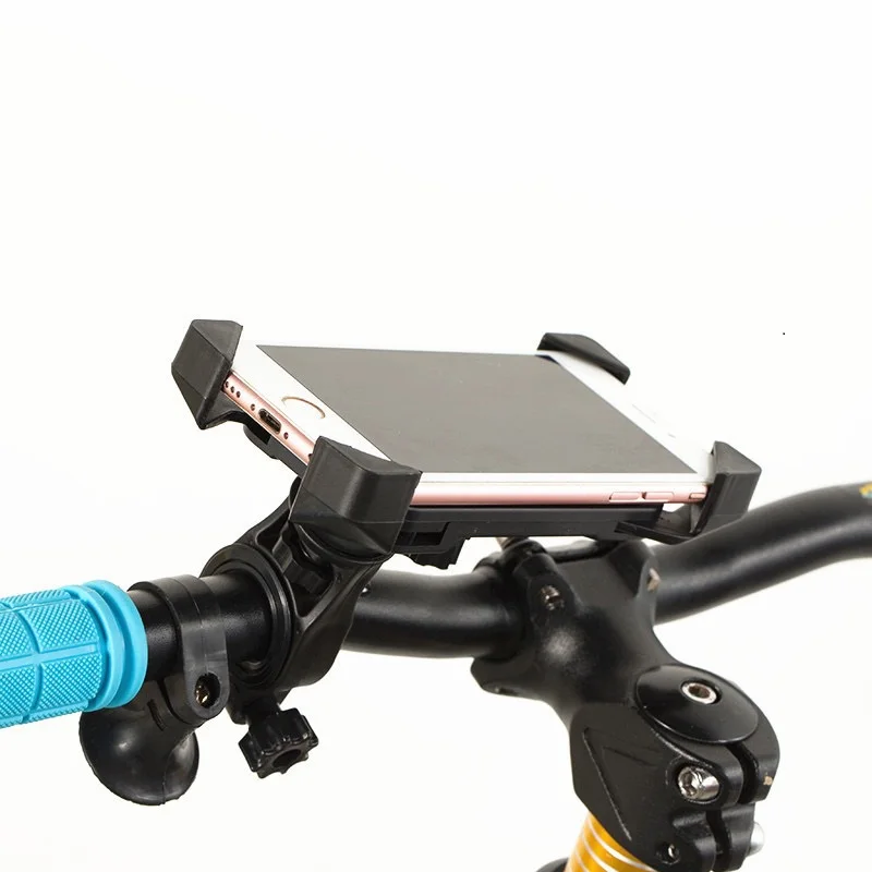 Universal Silicone Motorbike Motorcycle Outdoor Mountain Bicycle Bike Handlebar Mount Smart Cell Mobile Phone Holder