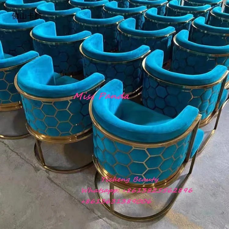 Yicheng beauty factory wholesales sofa chair modern design air leather sofa chairs modern waiting area chairs from China