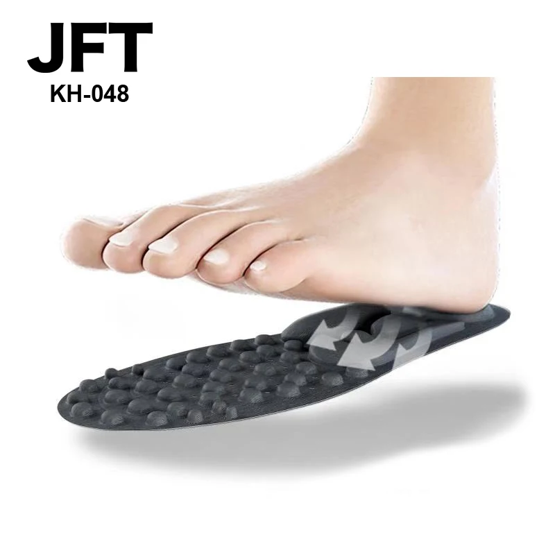 flat foot insole plantilla orthopedic insoles with arch foot protector acupuncture point massage health insoles for shoes