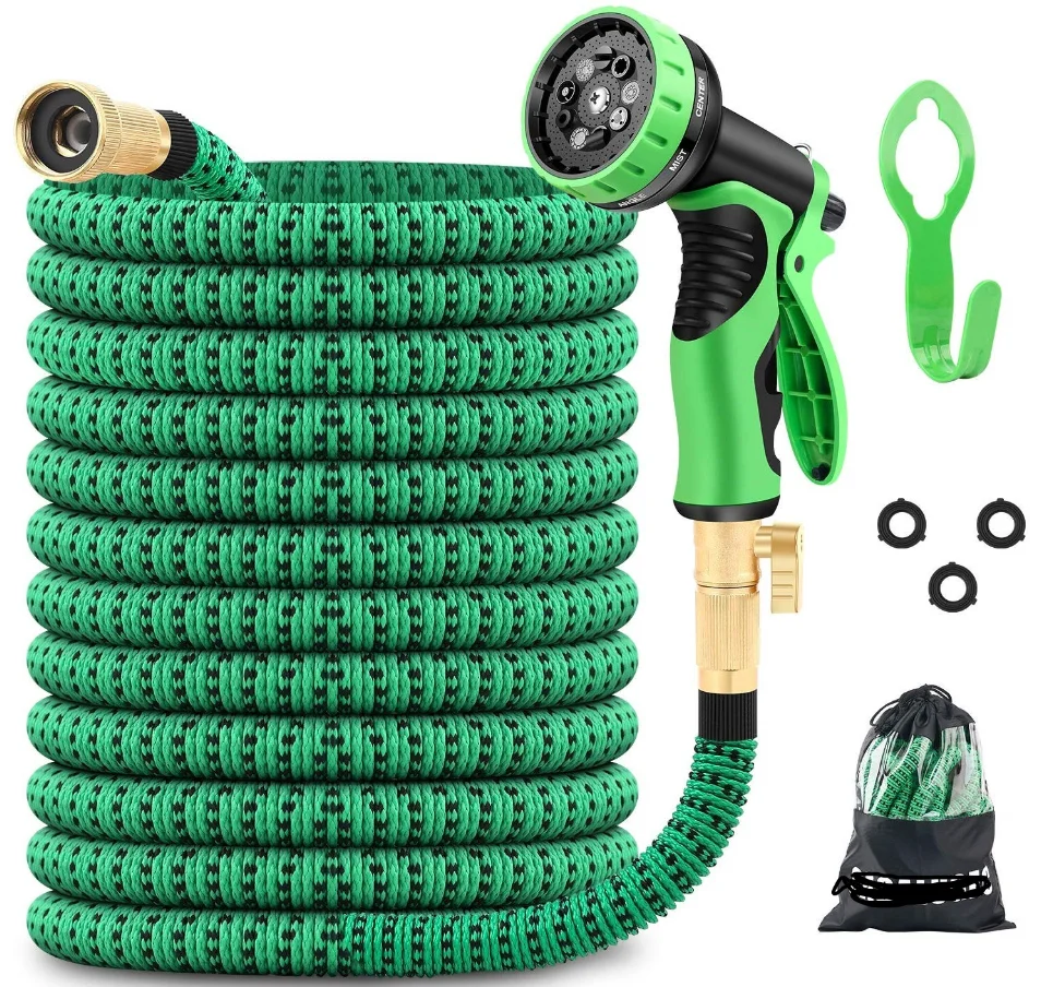 Garden watering gun spray hose pipe Flexible expanding telescopic expandable magic water garden hose for wash Car cheap price