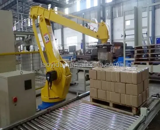 Robot Palletizer Palletizing Automatic Packaging Line Electric 1200KG CE