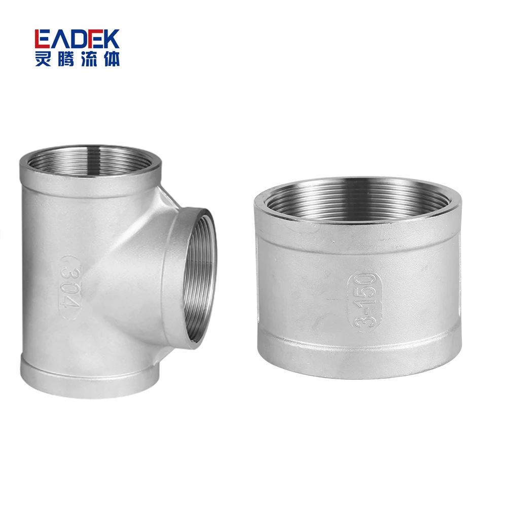 OEM ODM Available Chinese Suppliers Stainless Steel Male Tee Banded Socket Adapter Pipe Fittings