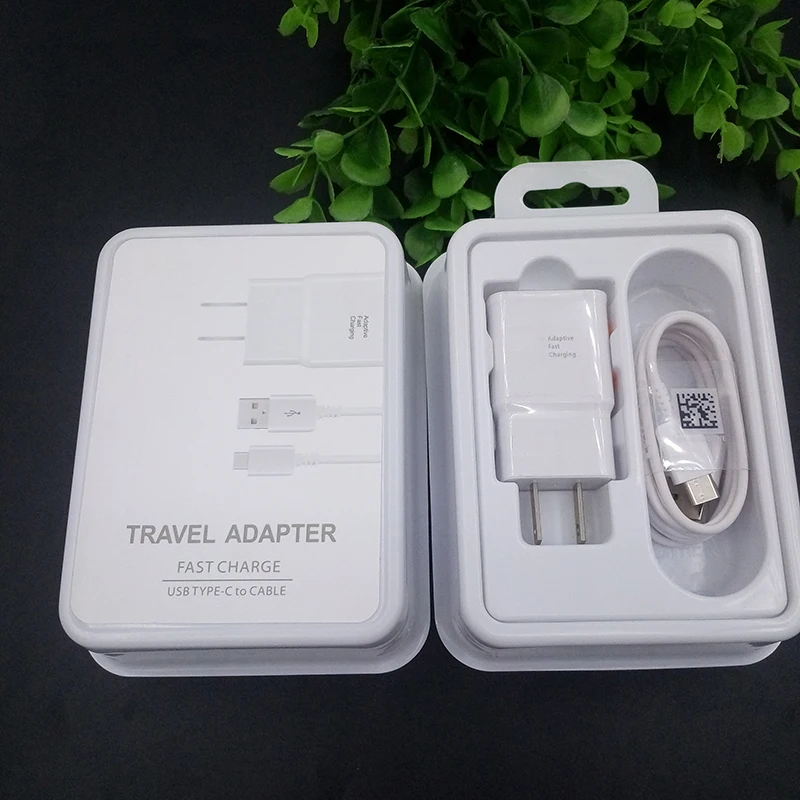 cellular charger mobile phone accessories wholesale s8 travel adapter charger with cable adaptive fast charging