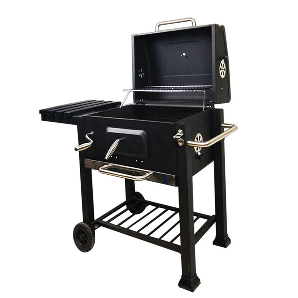 Heavy Duty Barbecue Barrel Smoker Barbeque Charcoal Barrel,Bbq Grill Oil Drum Offset Smoker And Charcoal Grill/