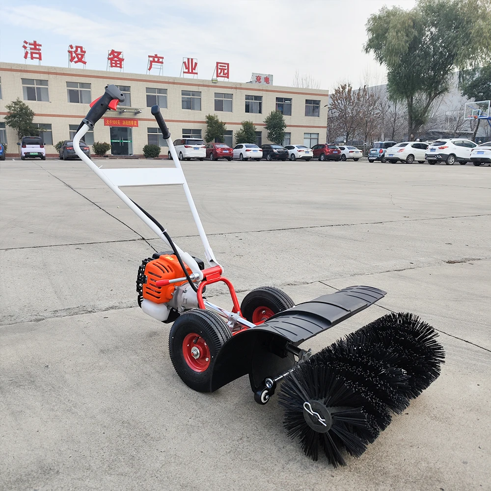 High  quality Portable Gasoline Lawn Sweeper For Effectively Sweeping And Maintaining Artificial Lawns
