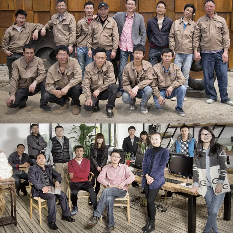 Modern Art Garden Fountain Customized Stainless Steel Outdoor Sculpture