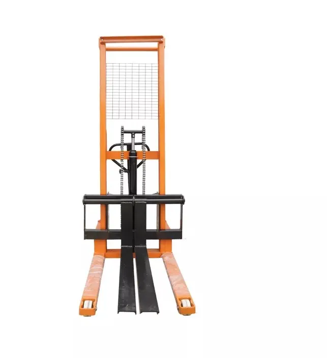 Factory Direct Sale Pallet Lifter Stacker Hydraulic Hand Stacker Fork Lift