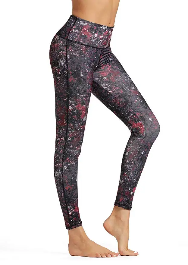 
High Waist Women Tight Sublimation Printing Leggings sports wear Gym fitness clothing set Pocket Custom Logo dropship yoga pants 