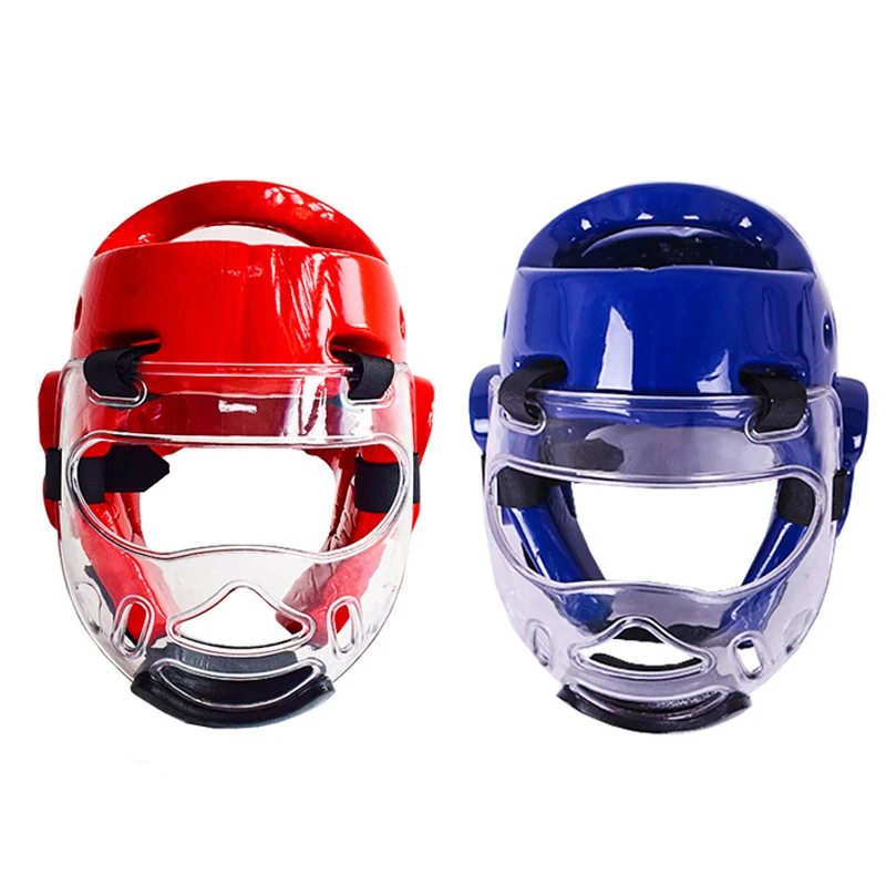 High Quality Taekwondo Head Guard Taekwondo Helmet Taekwondo Karate Equipment Head Protector With Mask