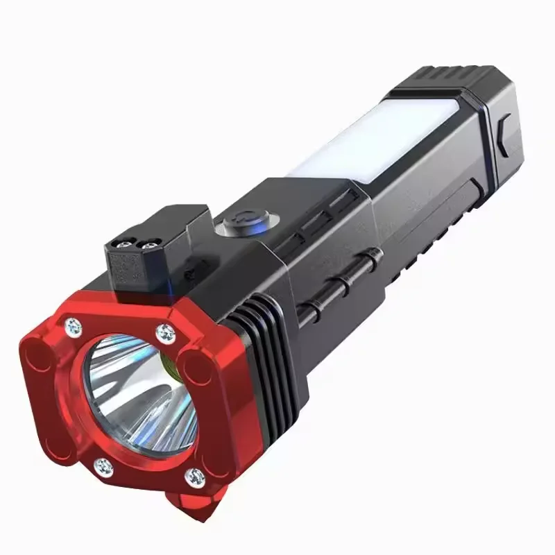 Howlighitng LED Flashlight Tactical ABS magnetic Torch Light linterna USB Rechargeable Multifunction LED Flashlight