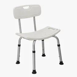 Bathroom Safety Chair Stool Anti-slip Lightweight Shower Chair for Elderly Disabled