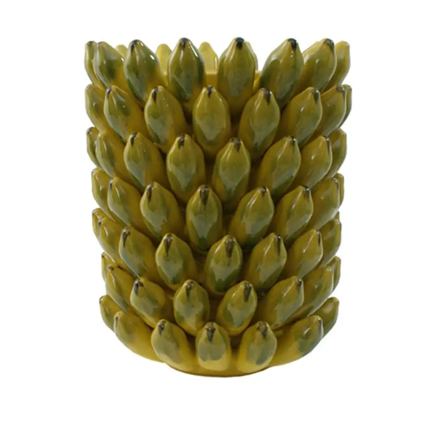 Ceramic Customized Banana Vase Modern Dining Table Decoration Interior Design Wedding Fruit Ceramic Vase Decoration