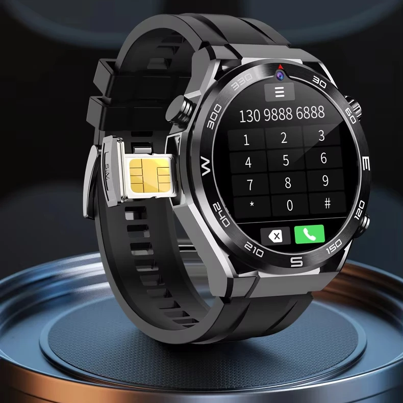 Dual Chip Dual System 4G SIM Card Call WIFI GPS Tracker Dual Camera Video Call Smart Watch Phone