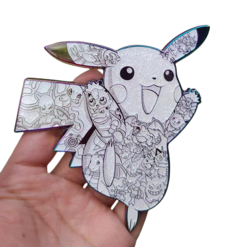 Interesting pin soft enamel customized cute cartoon pin and badge silk screen printing soft hard cartoon collar enamel pin soft