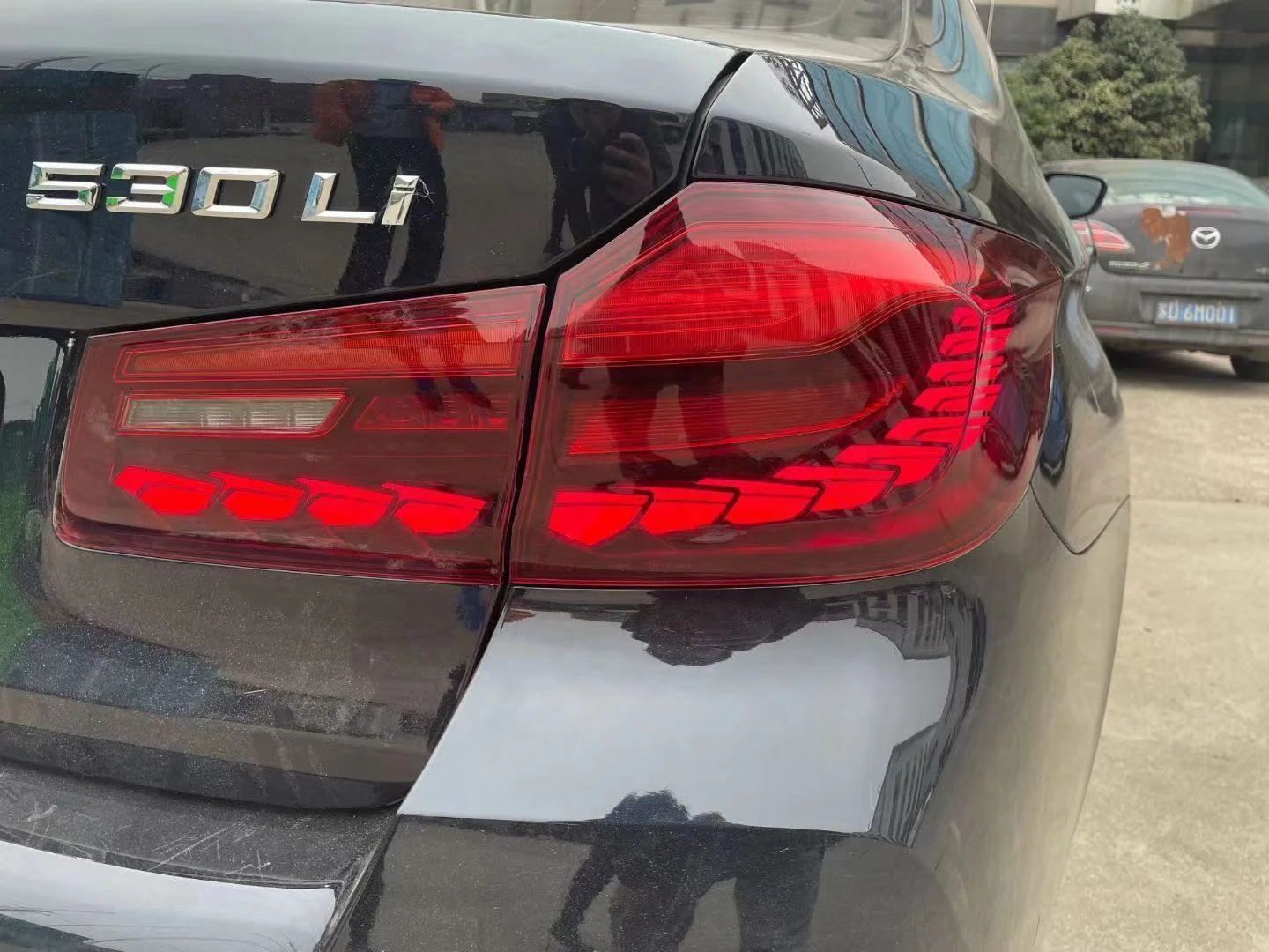  Новинка задний фонарь для BMW 5 серии 525i 530i 535i 540i 2018-2020 M4 дизайн светодиодная подсветка plug and play M5 G30