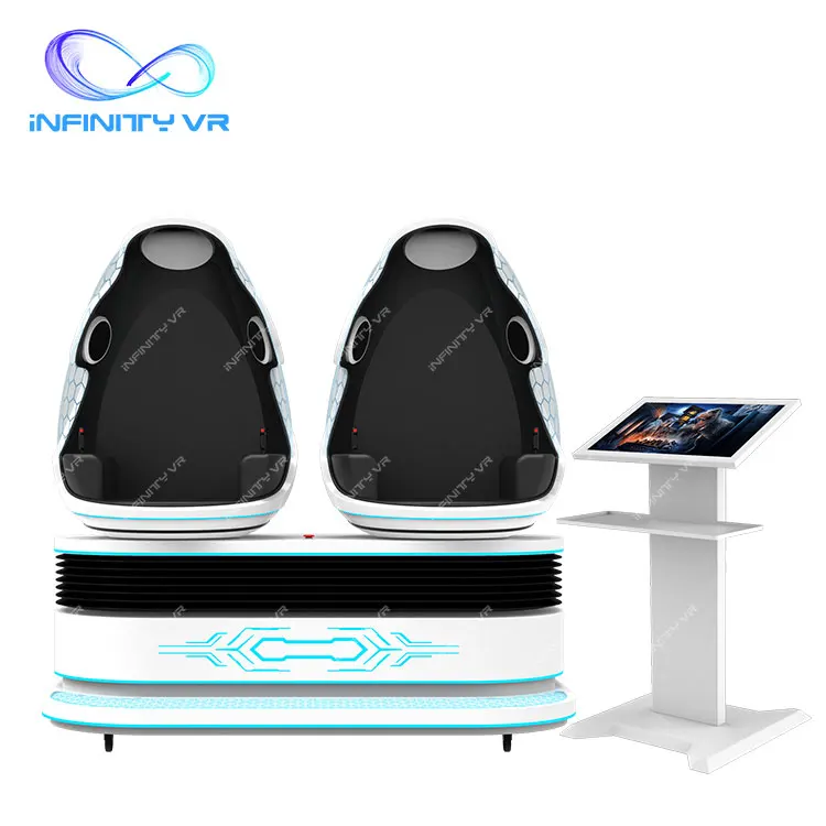 New Design VR Egg Chair Dinosaur Theme Park Virtual Reality Egg Chair Cinema Video Game Console Game Machine Small Area for Sale