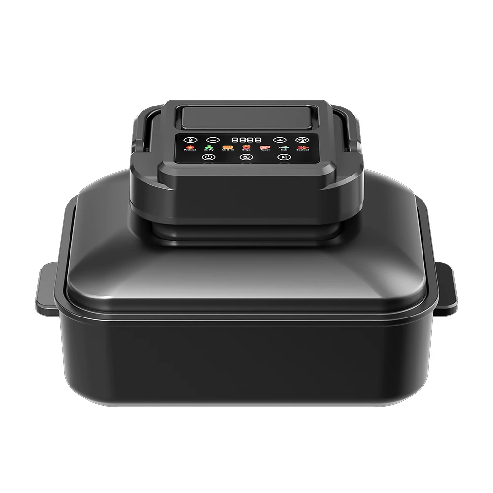 220V electric oil-free cooker roaster air fryer oven grill for home use pan-fried steak french fries fryer grill